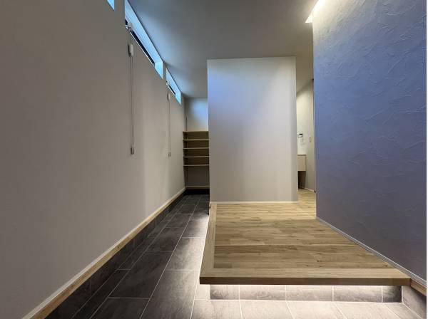 ゆとりあるエントランス