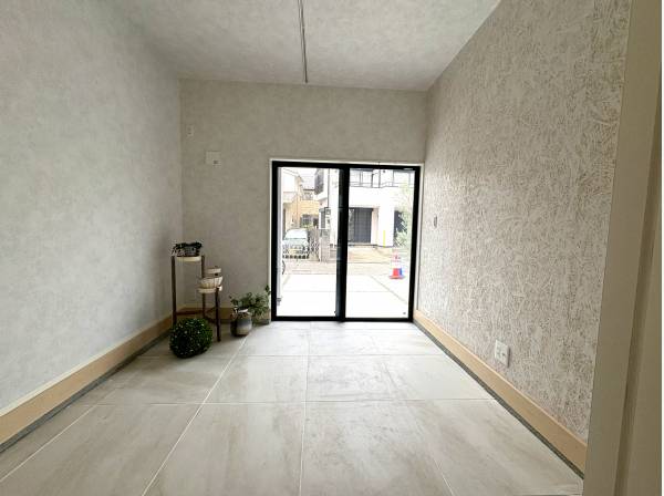 十分な広さの土間収納