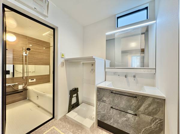 使いやすい動線を考えたパウダースペース