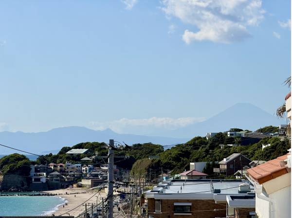 富士山も見えました！