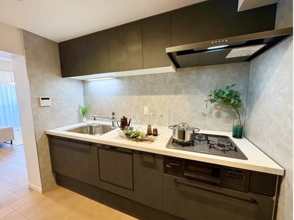 食洗器付きのシステムキッチン！