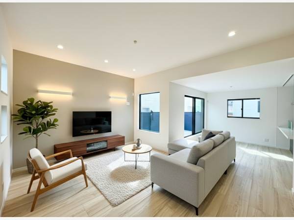 約22帖のLDKスペース※家具などはイメージになります