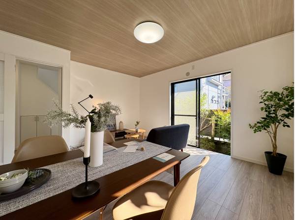 開放的なリビング