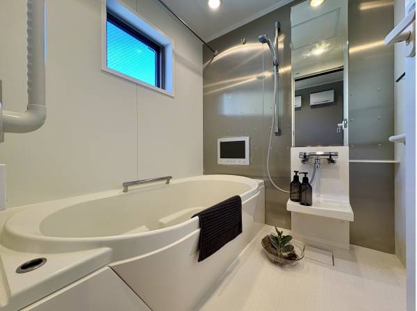 開放的なバスルーム