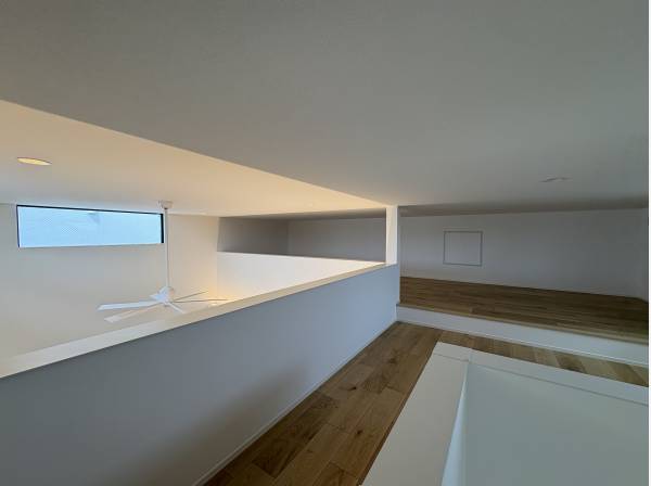 約１２帖プラスアルファーのロフトです