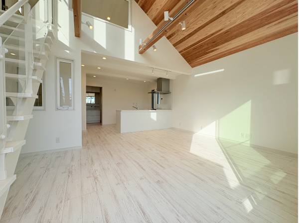 約18.3帖のリビング