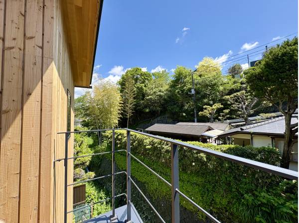 バルコニーからの景観です