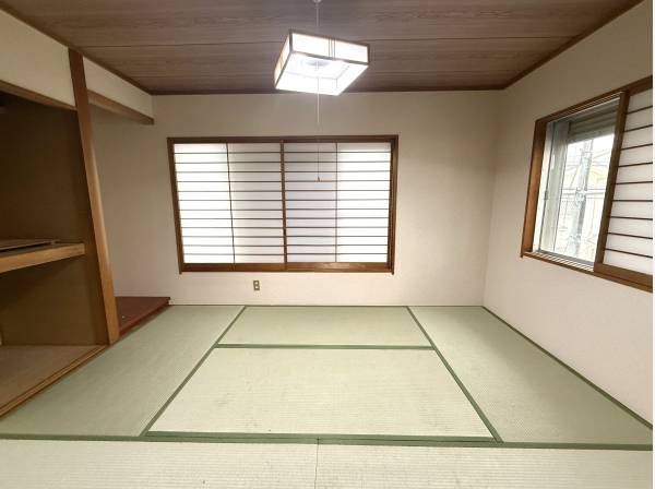 い草香る落ち着いた和室　クロス貼替等のリフォームを実施予定