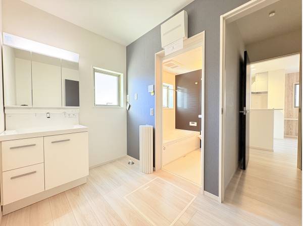 広々としたサニタリースペース