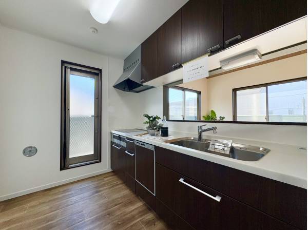 リノベーションに伴い食洗器付きのキッチンに新調済み