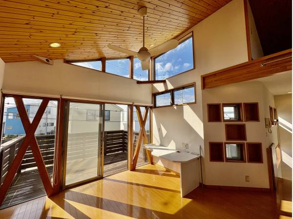 お客様を呼んで、パーティーでもしたくなる家ですね！