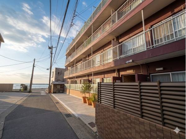 オーシャンビューのマンションです