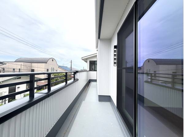 2階バルコニーからの景色