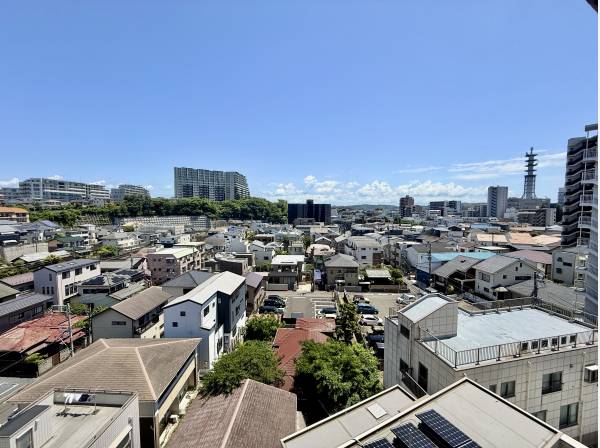 東側は抜けた眺望です