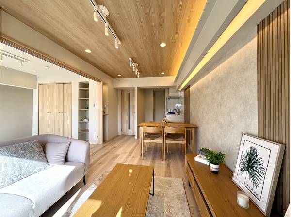 ゆったりとしたLDK