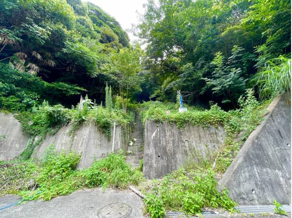 高台から相模湾を望みます