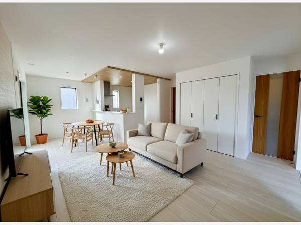 16帖越えのLDKスペースになります