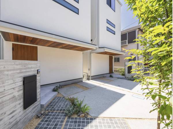 お洒落な外構で気分も上がりますね！