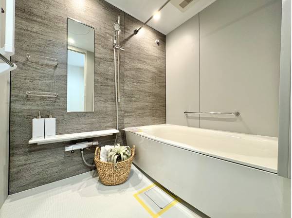 1日の疲れを癒すバスルーム