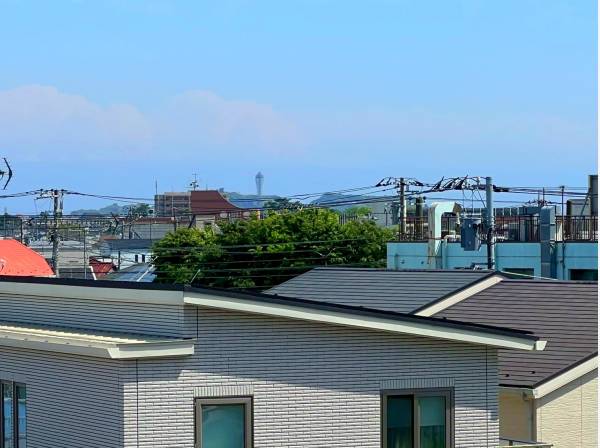 江ノ島の展望台も遠望いたします♪