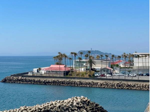 バルコニーからの眺望です。