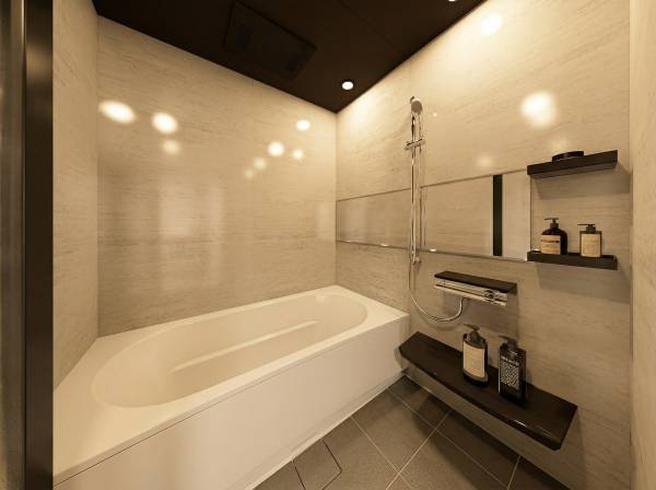 ホテルライクなバスルーム※イメージパースになります