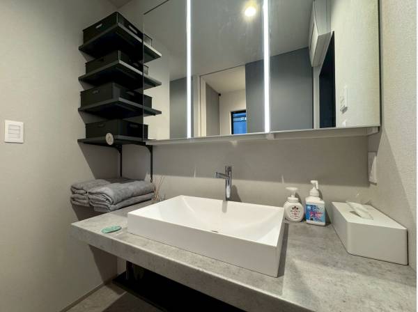 モデルルームならではのオシャレな水回り！