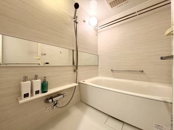 1日の疲れを癒すバスルーム