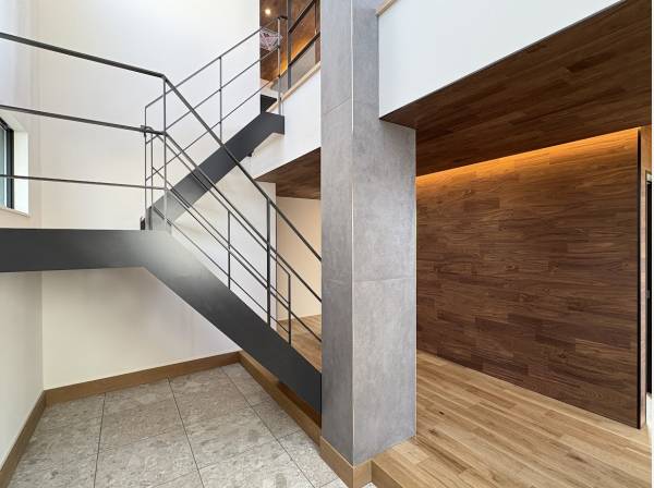 ゆとりある玄関スペース