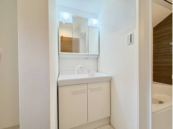 使い勝手のいい洗面台