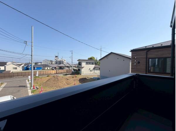 LDKからは視界の開けたバルコニーへ！