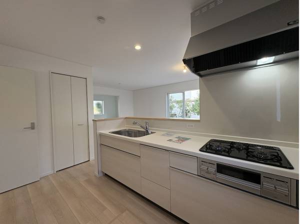 会話が弾む対面式キッチン