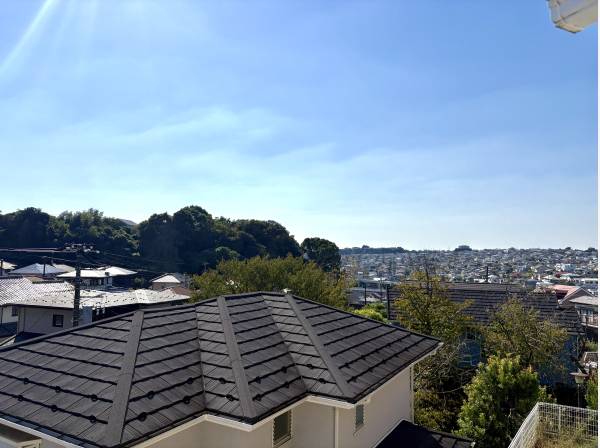 抜け感が魅力の現地眺望です。