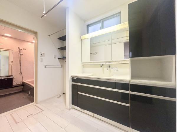 ゆとりあるサニタリースペース