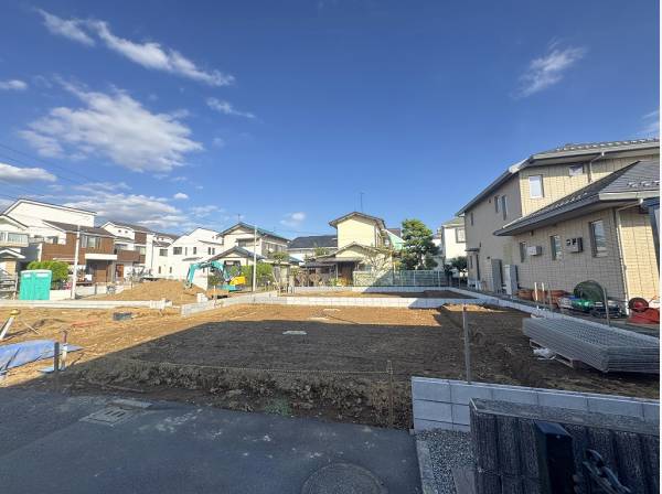 南側にお庭設けた陽当たりの良いお住まいになりそうですね