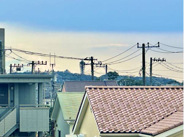 江ノ島を遠望します