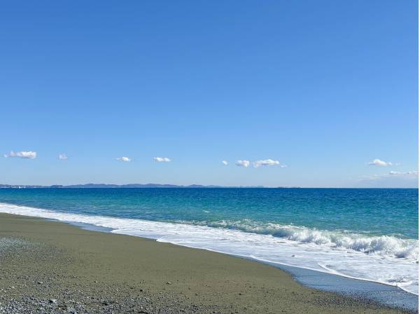 海へも歩いて３分。プライベートビーチ感覚(約200ｍ)