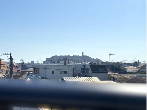 江ノ島も見えます