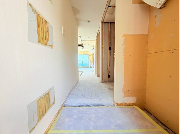 エントランスからは既にオーシャンビューが、、！