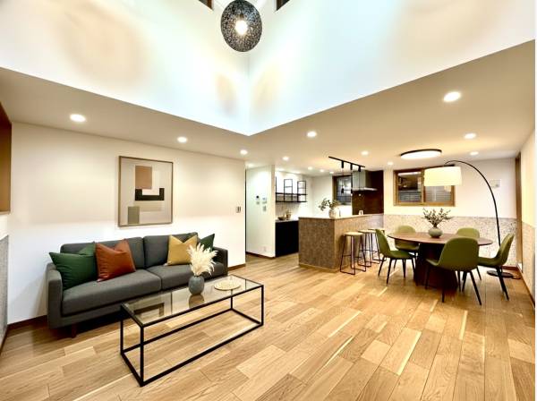 LDK全体
※家具はCGによるイメージ