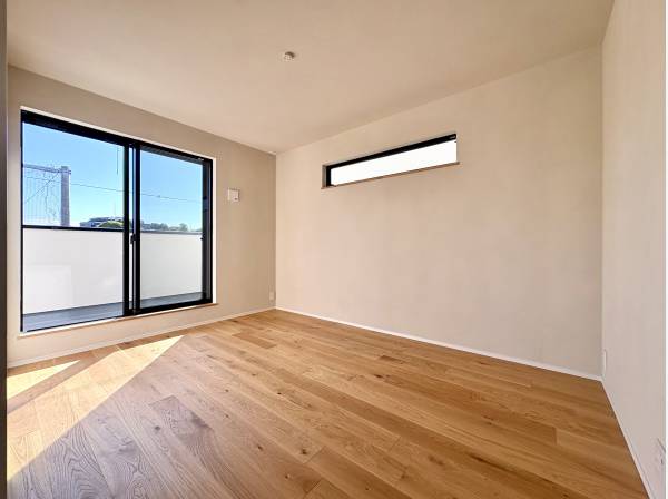 日当たりの良い洋室です。
