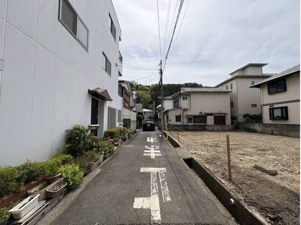 前面道路の様子！