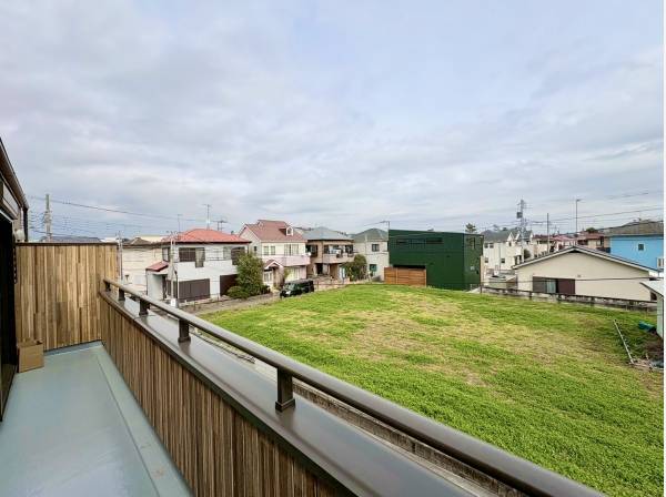 抜け感あるバルコニーからの景色！