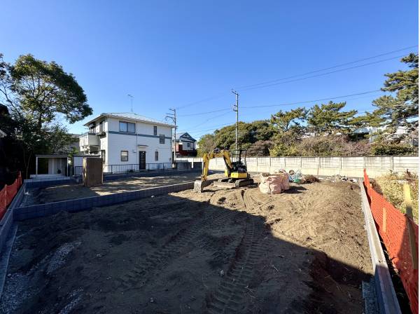 建物配置を自由に描ける、ゆとりある敷地スケール