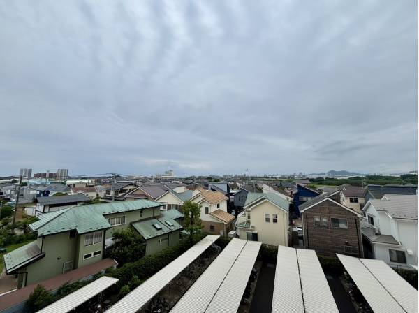 バルコニーからは抜けた眺望を楽しめます