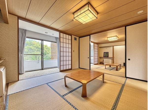 2部屋を繋げゆとりある広さの空間としても活用できます