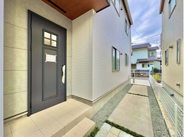 おしゃれな玄関です