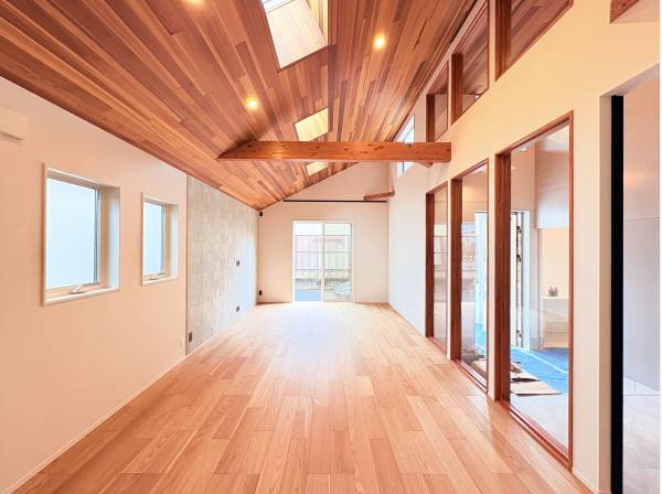 開放感のある室内仕様