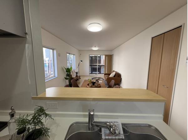 キッチンからの眺めです。