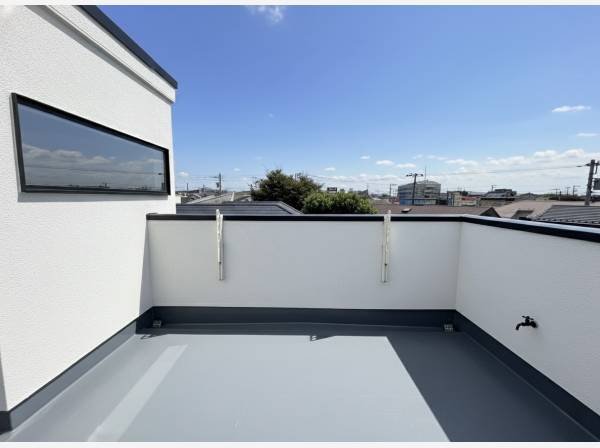 9帖のルーフバルコニー